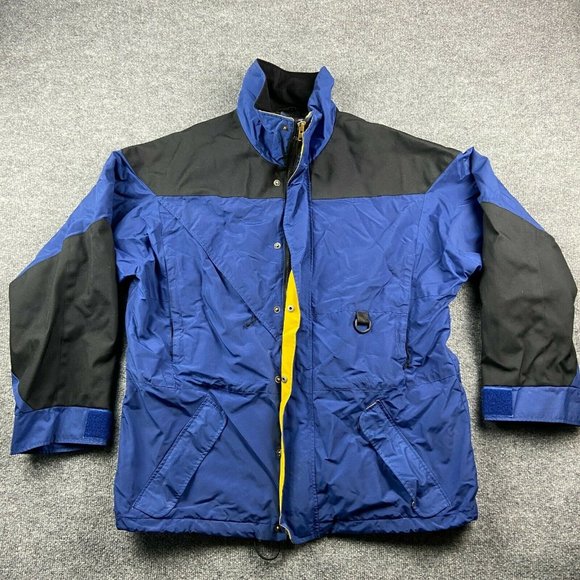 Campmor Other - Vintage Campmor Full Zip Waterproof Jacket Adult Large Pockets Blue 100% Nylon